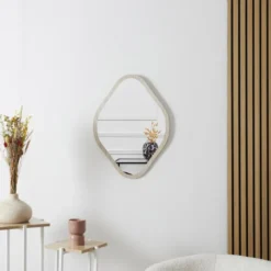 Miroir contour bois h60