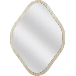 Miroir contour bois h60