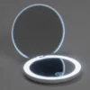 Miroir grossissant Led de voyage rechargeable