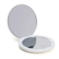 Miroir grossissant Led de voyage rechargeable