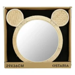 Miroir rotin souris