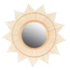 Miroir soleil bambou d60