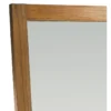 Miroir sur pied bois marron - onéline