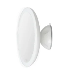 Miroir ventouse led effet grossissant x5