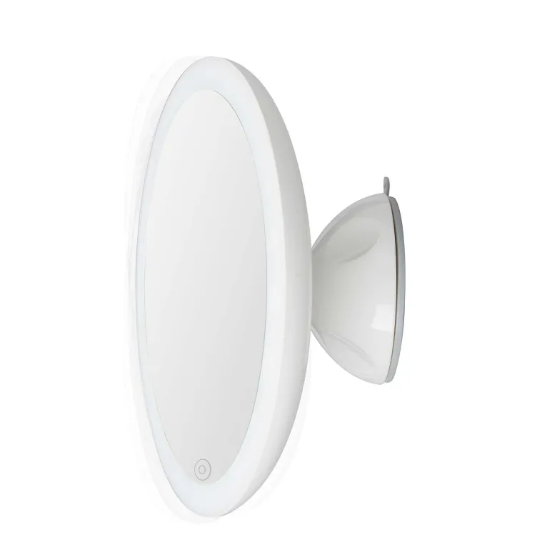 Miroir ventouse led effet grossissant x5