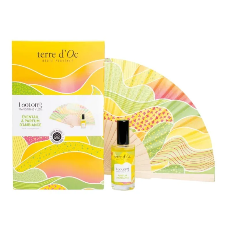 50 ml éventail & parfum mandarine yuzu