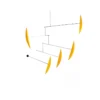 Mobile flensted tango jaune