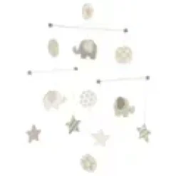 Mobile éléphants et étoiles