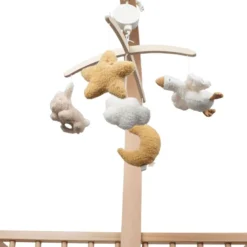 Mobile musical en bois fsc newborn