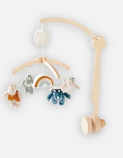 Mobile musical en bois tso