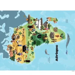 Mon Atlas du Monde livre-puzzle