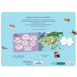 Mon Atlas du Monde livre-puzzle