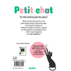 Mon 1er livre cinémagique Petit chat