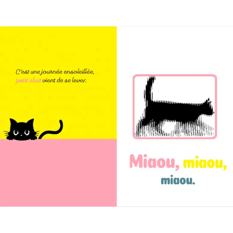 Mon 1er livre cinémagique Petit chat
