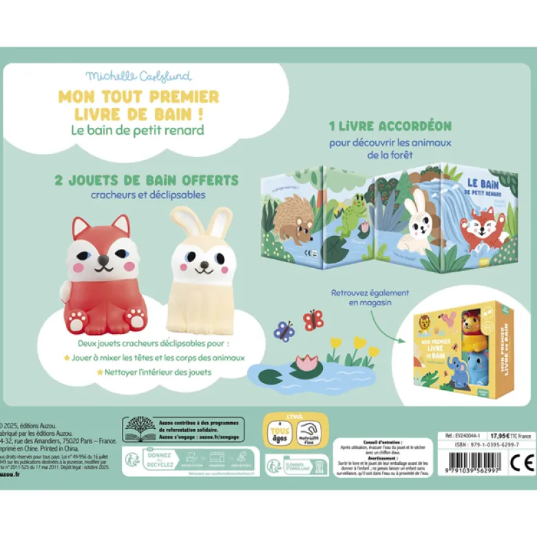 Mon premier coffret de bain Petit Renard