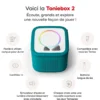 Mon premier coffret toniebox 2 - boite à histoires - vert océan