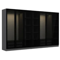 Montmartre dressing avec étagères et penderies - 21 espaces de stockage - 315 x