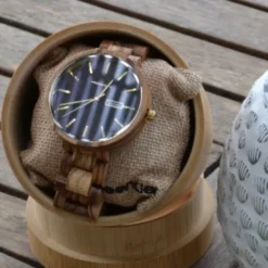 Montre bois homme sailler