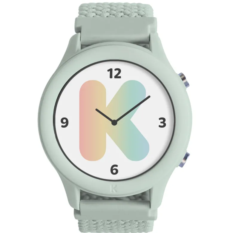 Montre connectée éducative pour enfants Kidywolf Vert