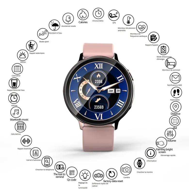 Montre connectee multifonctions
