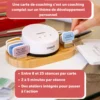 Morphée Coach, enceinte de coaching personnel avec 2 cartes incluses