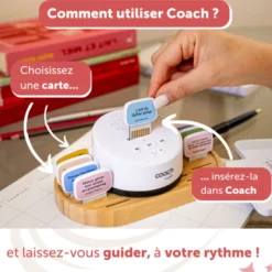 Morphée Coach, enceinte de coaching personnel avec 2 cartes incluses