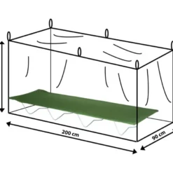 Moustiquaire cao rectangulaire