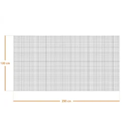 Moustiquaire découpable - 120 x 250 cm - blanc