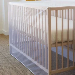 Moustiquaire lit bébé blanco 60x120 cm
