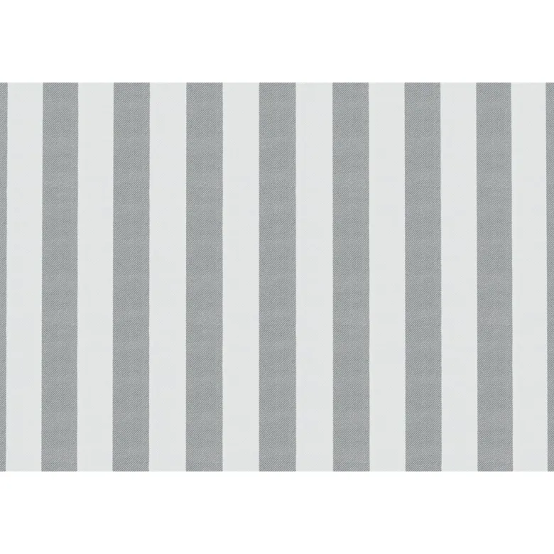 Méridienne modulable - tissu extérieur à rayures Gris