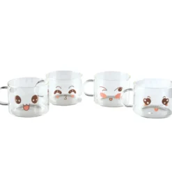 Mugs décors 500ml - lot de 4