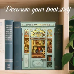 Muse bookstore - maquette booknook serre-livre