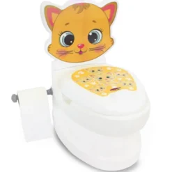 My small toilet - motif chat