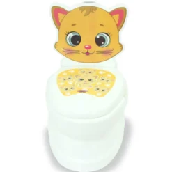 My small toilet - motif chat