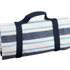 Nappe picnic xl bleu et blanc 280x140cm