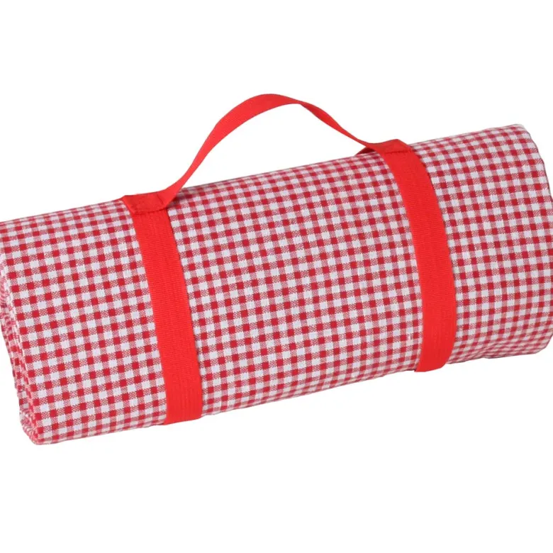 Nappe pique-nique vichy rouge (280x 140)