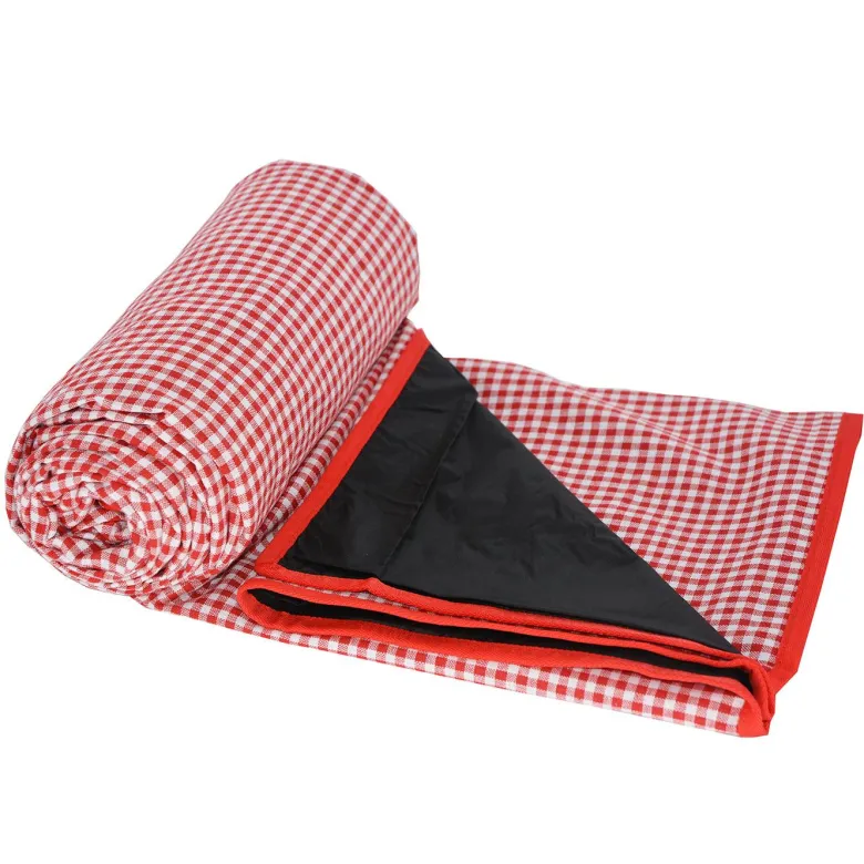 Nappe pique-nique vichy rouge (280x 140)