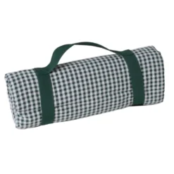 Nappe pique-nique vichy vert 140x140cm