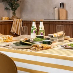 Nappe 300x160cm adour curry