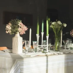 Nappe 200x170cm corda blanc