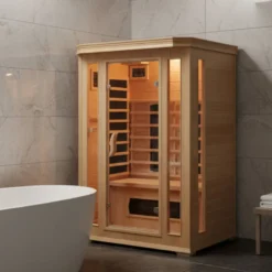 Narvik cabine de sauna luxe infrarouge 2 places