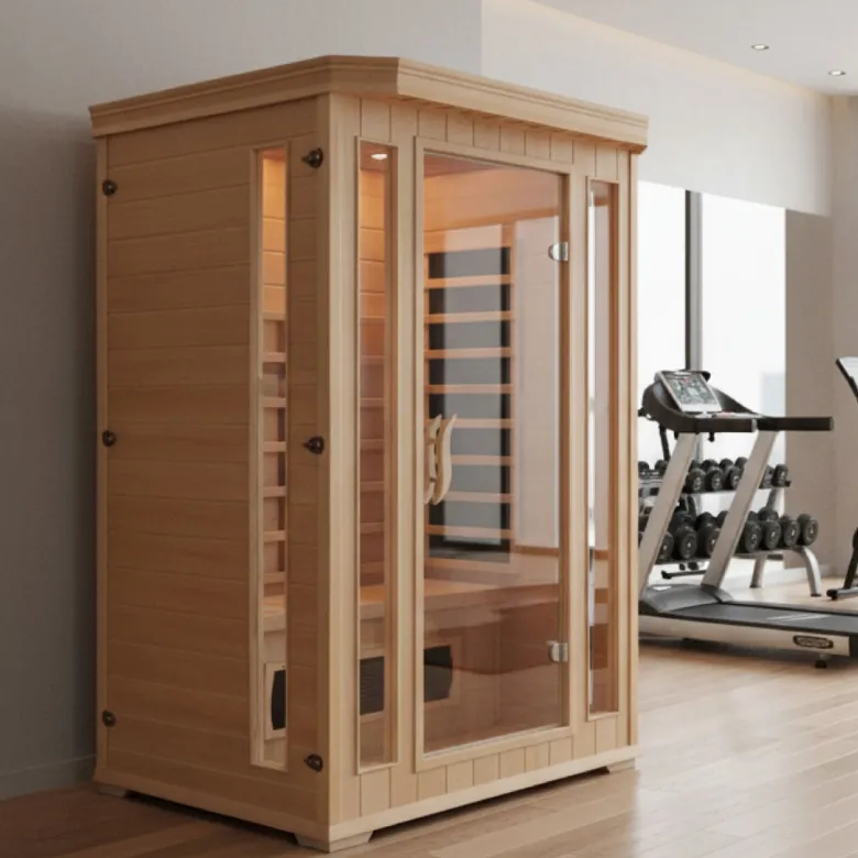 Narvik cabine de sauna luxe infrarouge 2 places