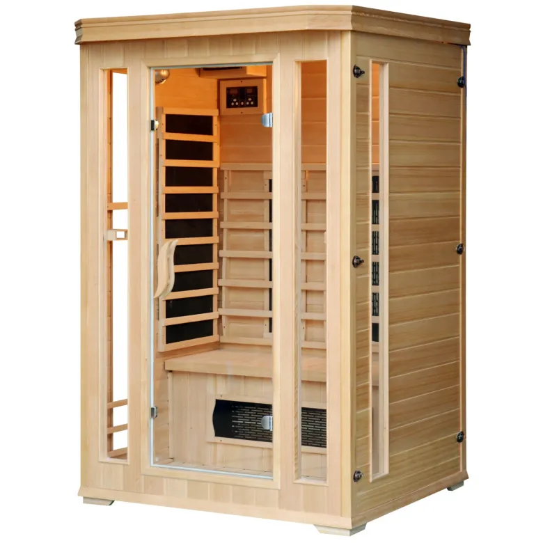 Narvik cabine de sauna luxe infrarouge 2 places