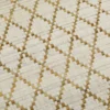 Natte de plage paille et coton