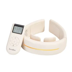 Neck care +, electrostimulation, chauffant, lumière rouge pour cou et cervicales