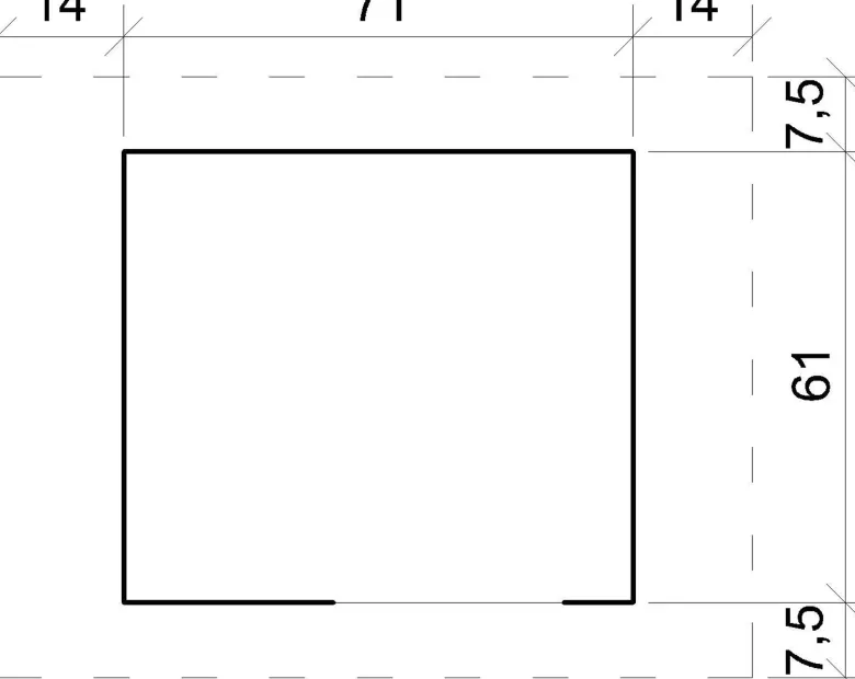 Niche pour chien exterieur en bois - 76 x 99 x h80 cm