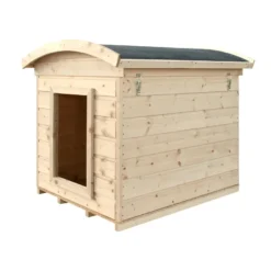 Niche pour chien exterieur en bois - 87 x 102 x h85 cm