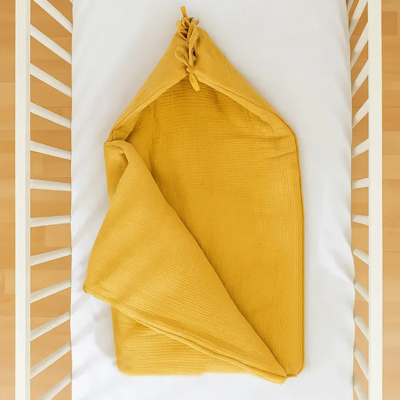 Nid d'ange en coton bio honey Beige