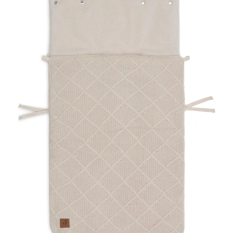 Nid d'ange passe sange check knit oatmeal (groupe 0+)