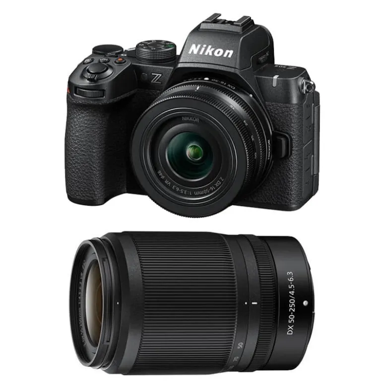 Nikon z50 ii + z 16-50 + z 50-250